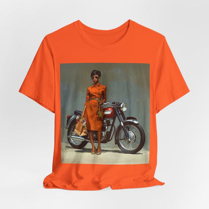 Motorcycle Fashion Shirt - Afrocentric Art by The Trini Gee