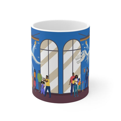 Museum Visit Mug - Afrocentric Art by The Trini Gee