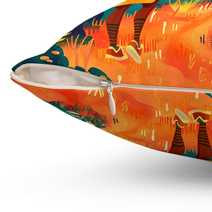 Mushroom Walk Pillow - The Trini Gee