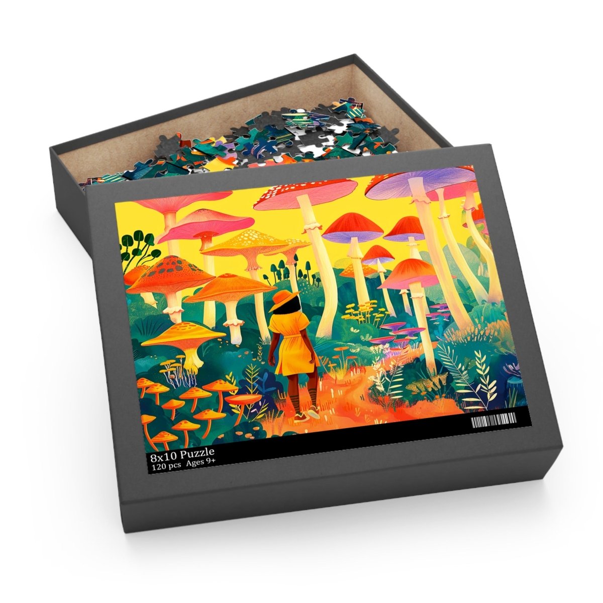 Mushroom Walk Puzzle - The Trini Gee