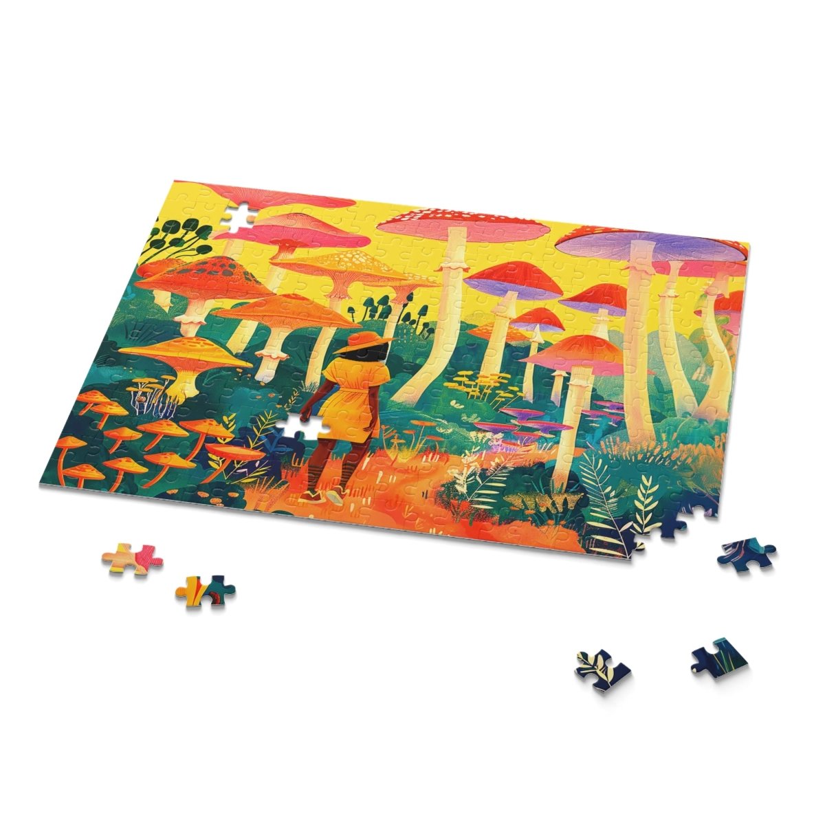 Mushroom Walk Puzzle - The Trini Gee
