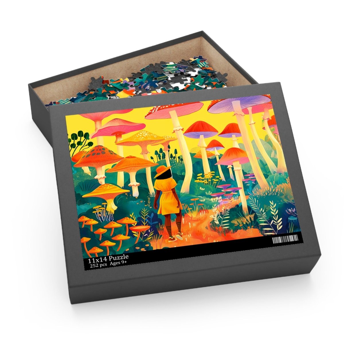 Mushroom Walk Puzzle - The Trini Gee