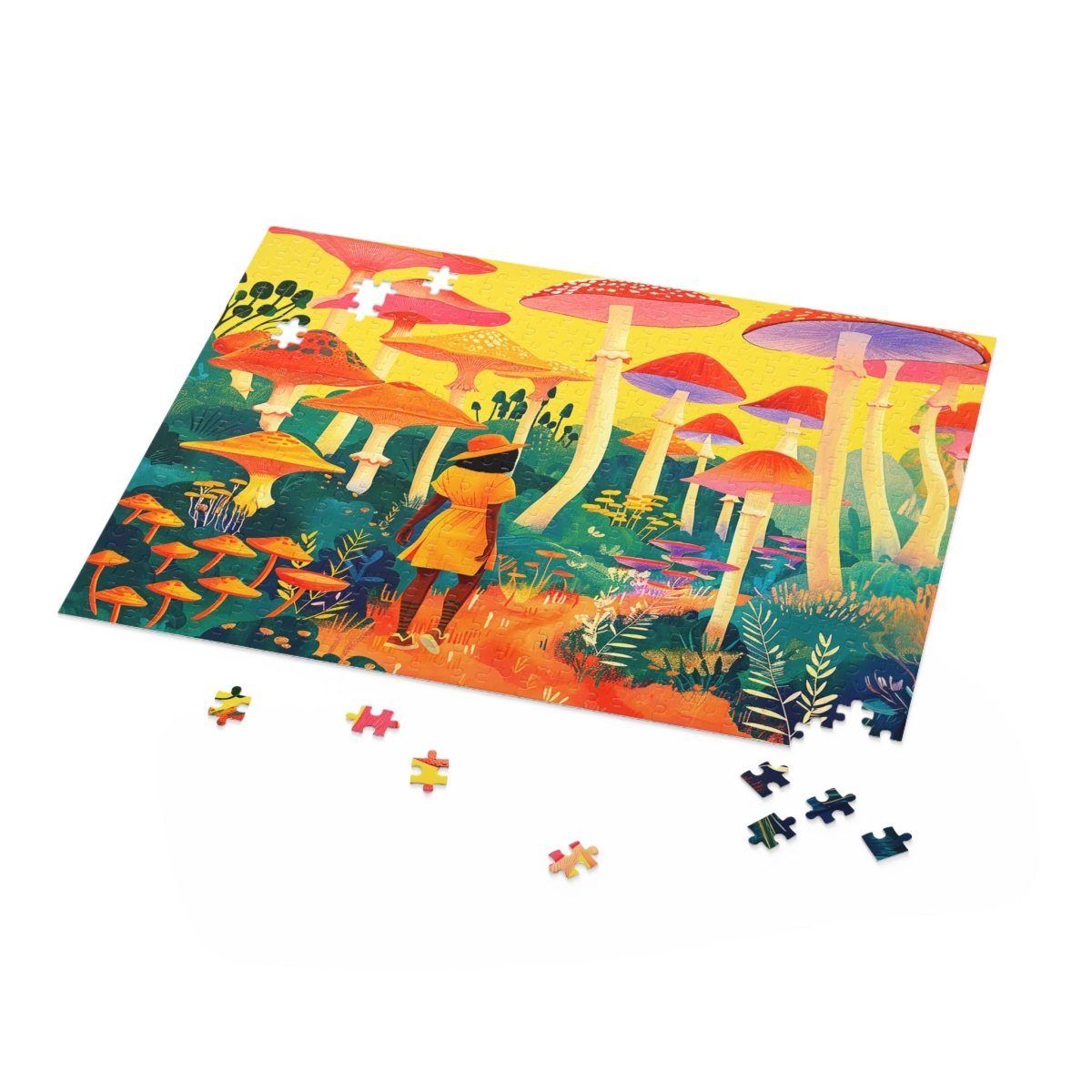 Mushroom Walk Puzzle - The Trini Gee