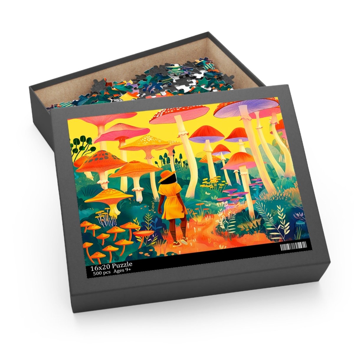 Mushroom Walk Puzzle - The Trini Gee