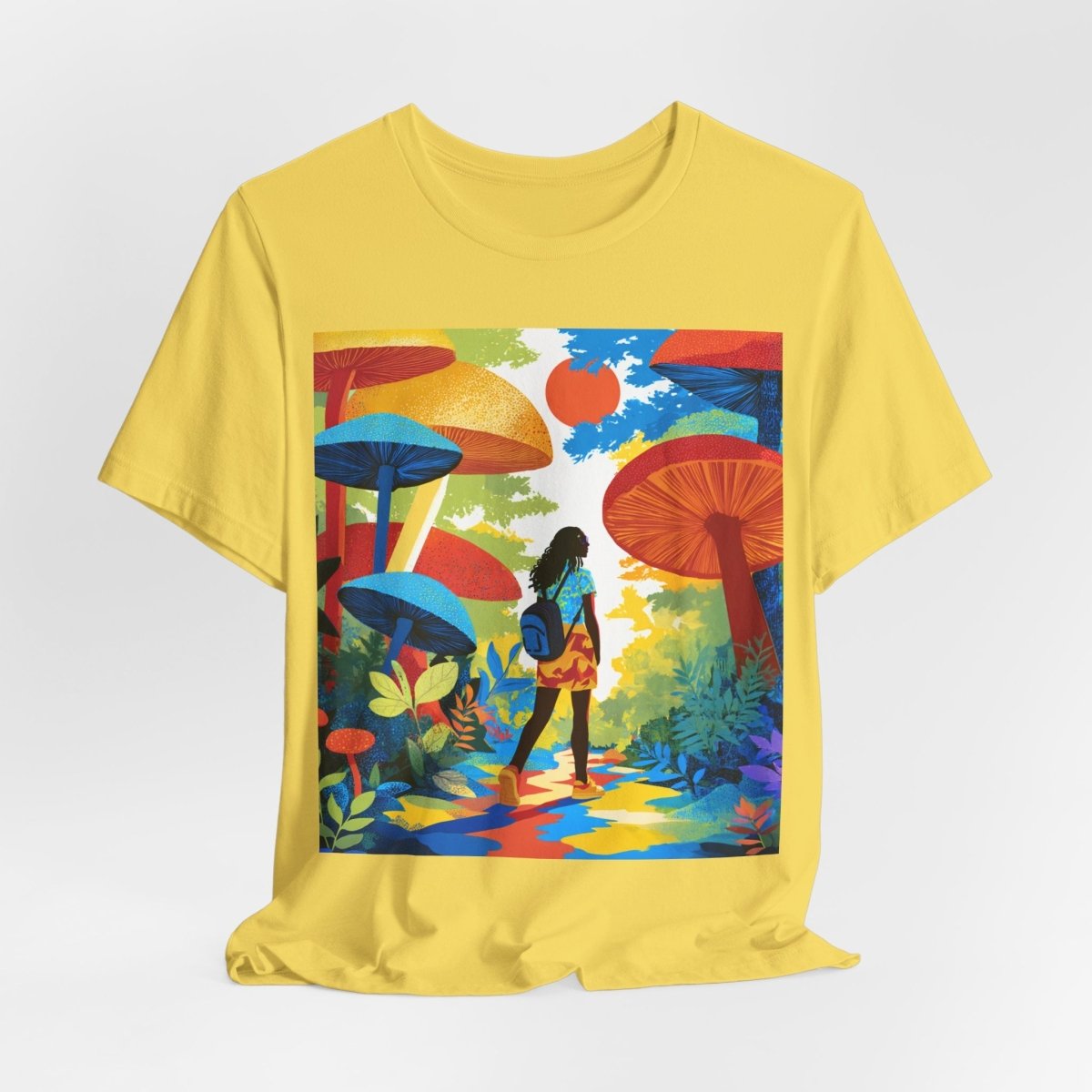 Mushroom Walk Shirt - Afrocentric Art by The Trini Gee