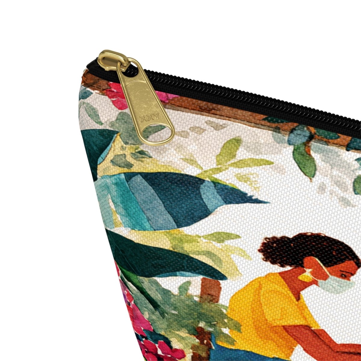 Nail Shop Accessory Pouch - Afrocentric Art by The Trini Gee