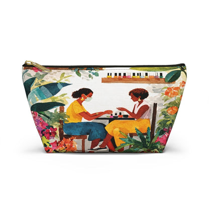 Nail Shop Accessory Pouch - Afrocentric Art by The Trini Gee