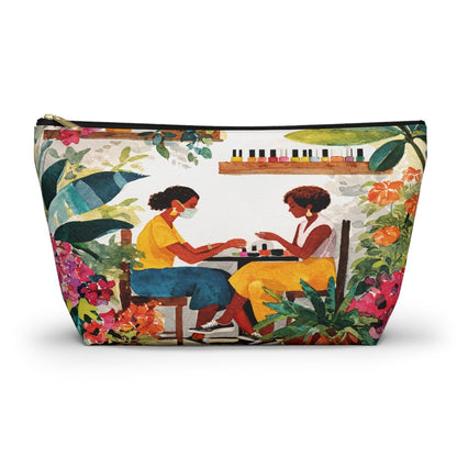 Nail Shop Accessory Pouch - Afrocentric Art by The Trini Gee