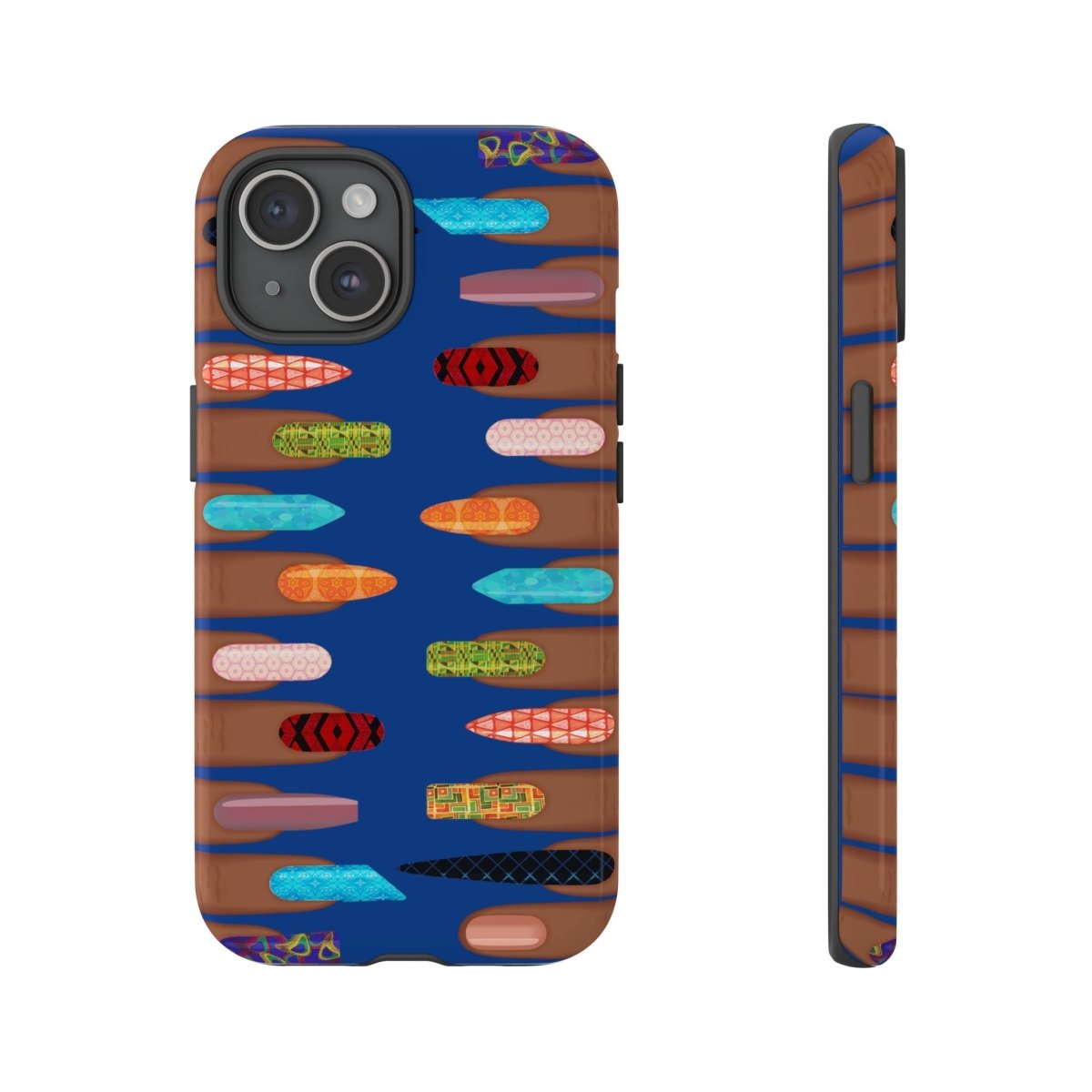 Nails Did Phone Case - Afrocentric Art by The Trini Gee