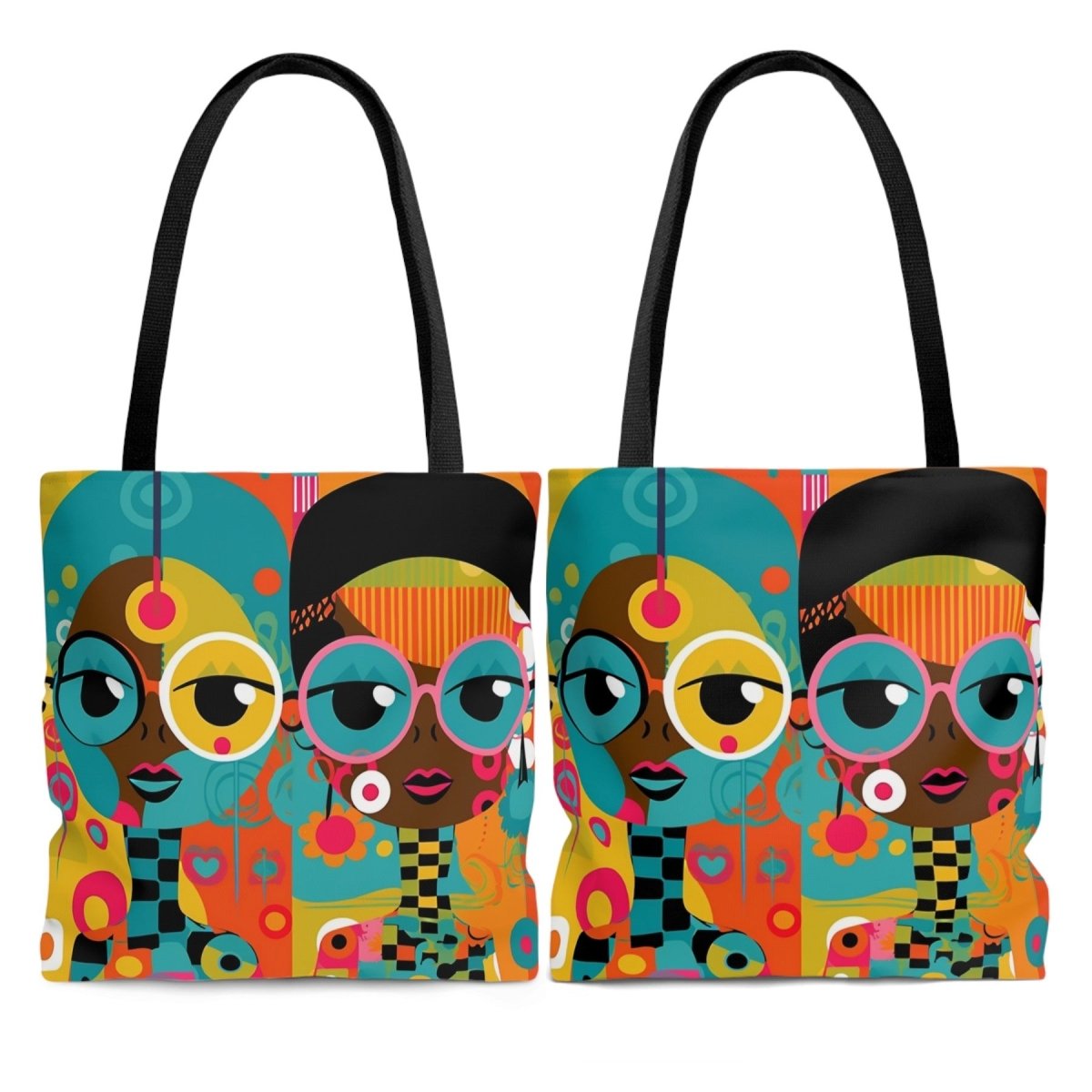 Naturally Abstract Tote Bag - Afrocentric Art by The Trini Gee