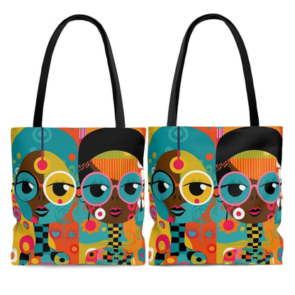 Naturally Abstract Tote Bag - Afrocentric Art by The Trini Gee