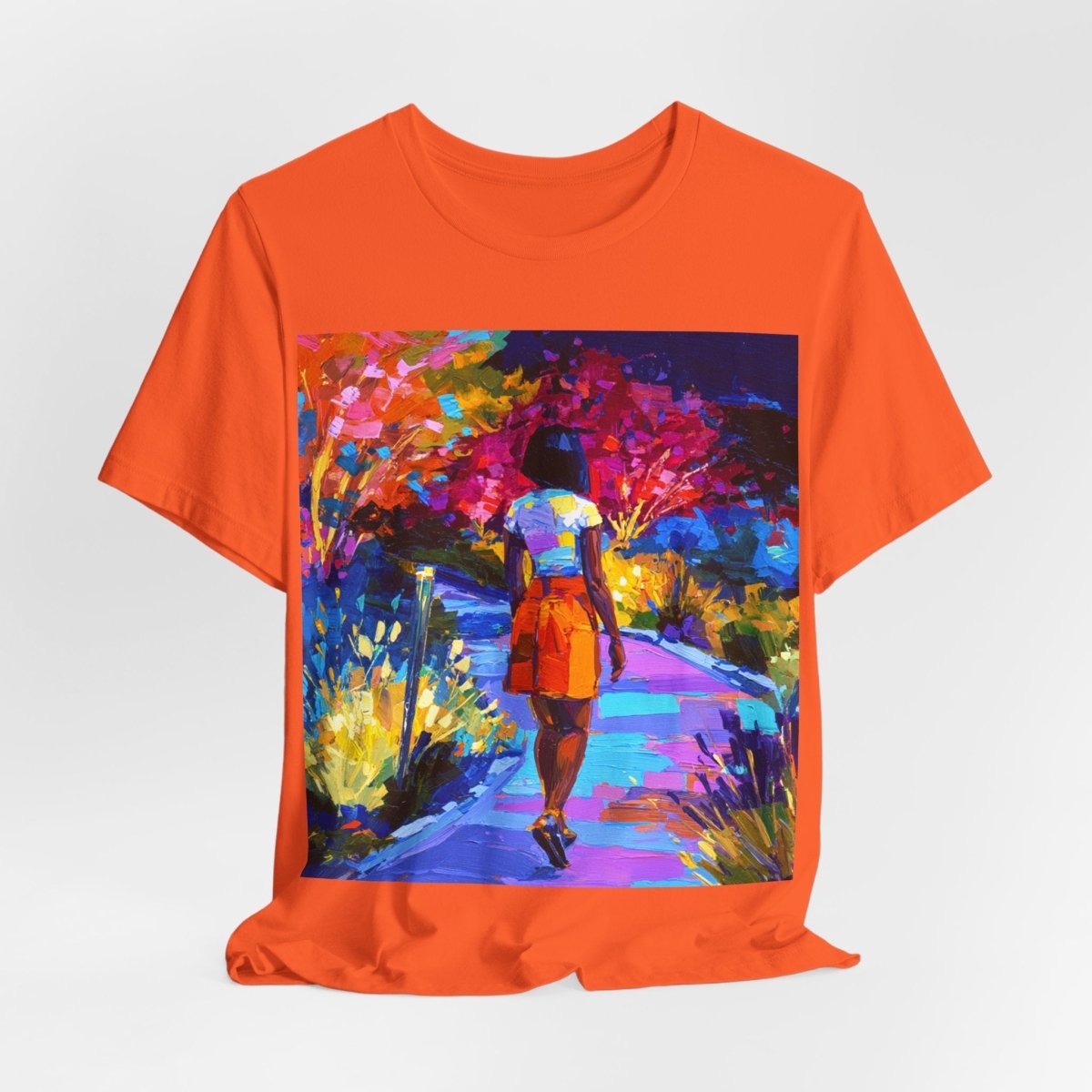 Nature Walk T-Shirt - Afrocentric Art by The Trini Gee