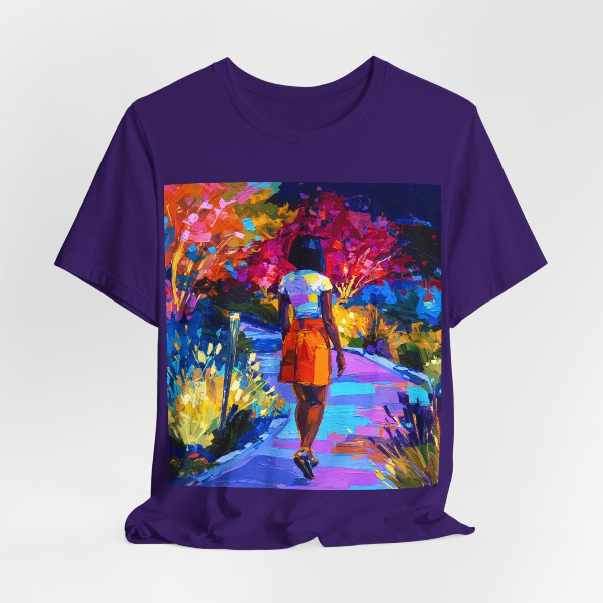 Nature Walk T-Shirt - Afrocentric Art by The Trini Gee