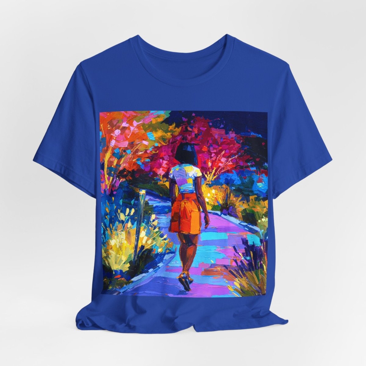 Nature Walk T-Shirt - Afrocentric Art by The Trini Gee