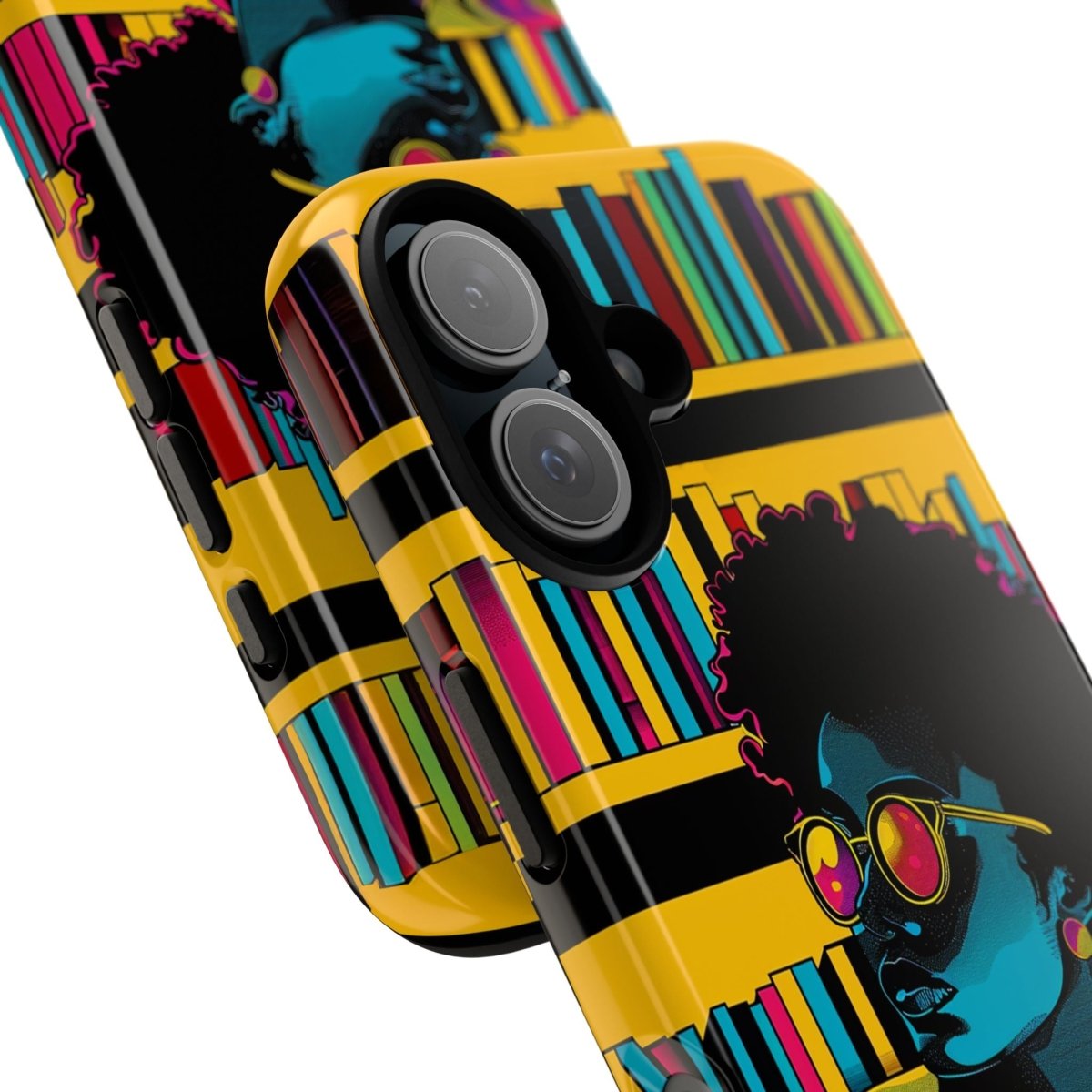 Neon Reader Phone Case - Afrocentric Art by The Trini Gee