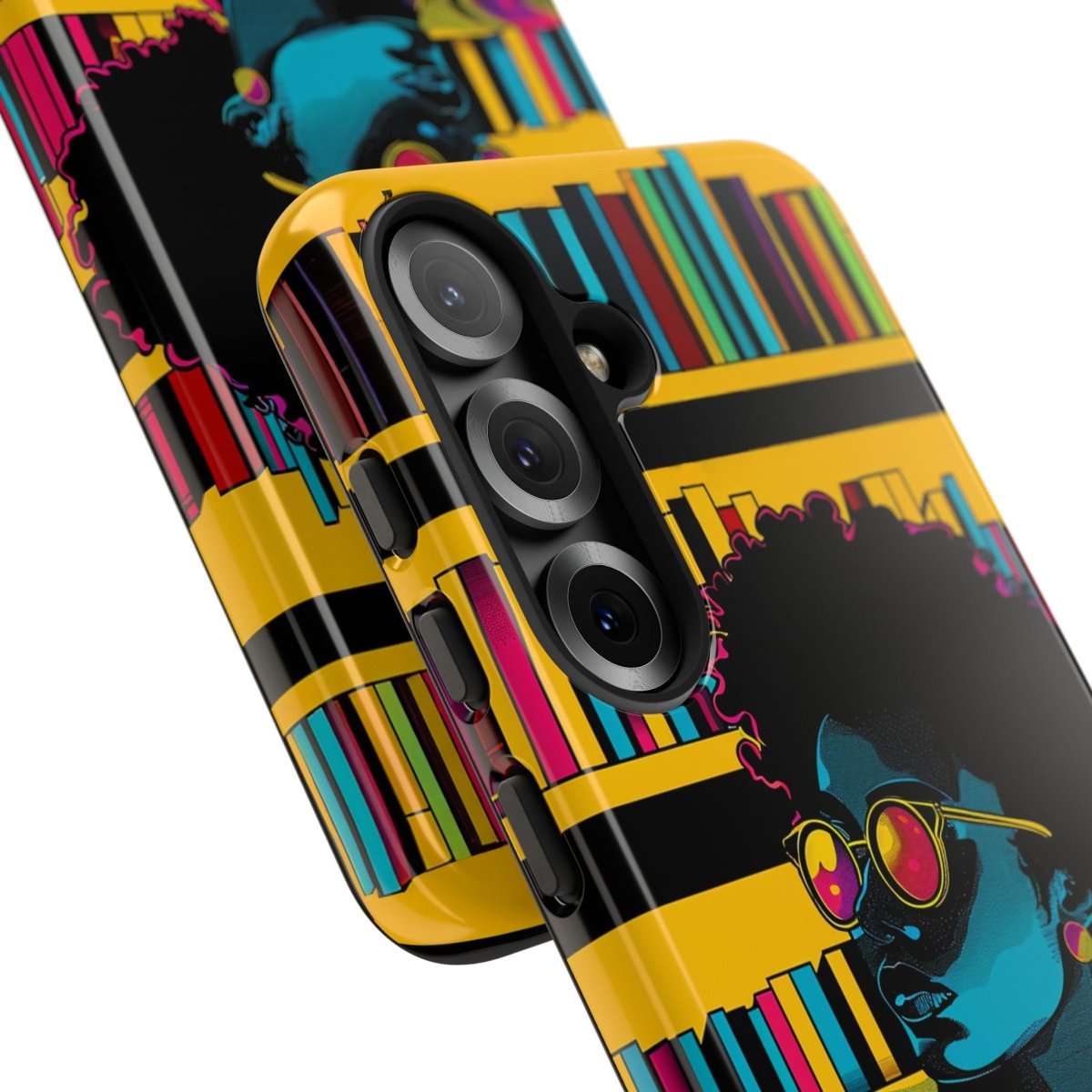 Neon Reader Phone Case - Afrocentric Art by The Trini Gee