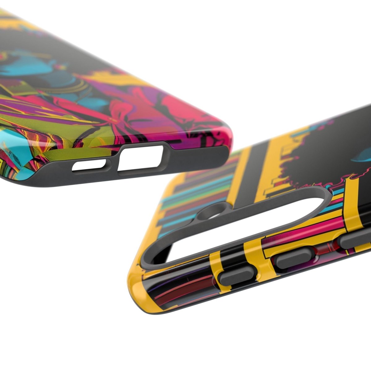 Neon Reader Phone Case - Afrocentric Art by The Trini Gee