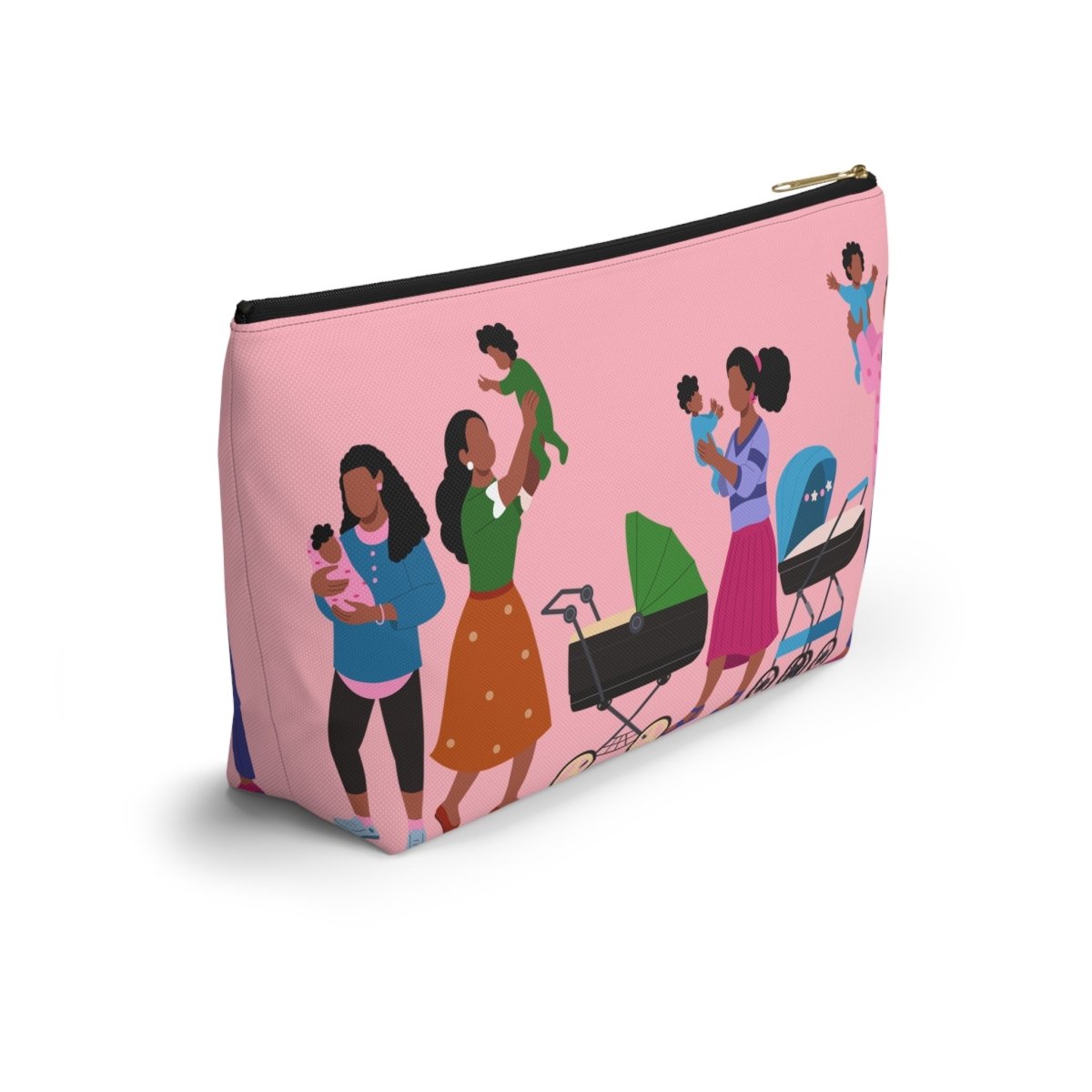 New Mamas T - bottom Pouch - Afrocentric Art by The Trini Gee