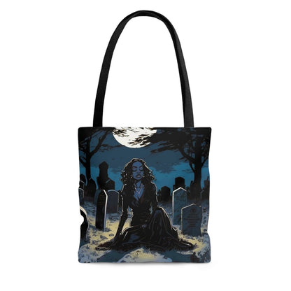 Night Witch Tote Bag - Afrocentric Art by The Trini Gee
