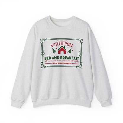 North Pole Bed and Breakfast Sweatshirt - The Trini Gee