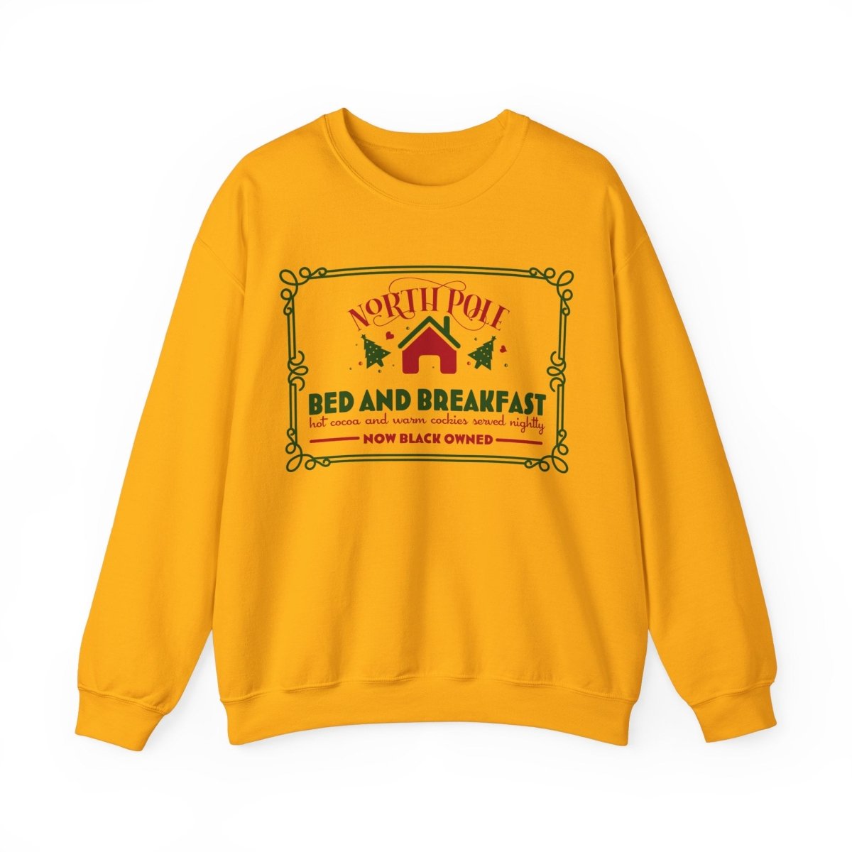 North Pole Bed and Breakfast Sweatshirt - The Trini Gee