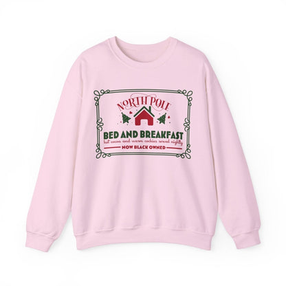 North Pole Bed and Breakfast Sweatshirt - The Trini Gee