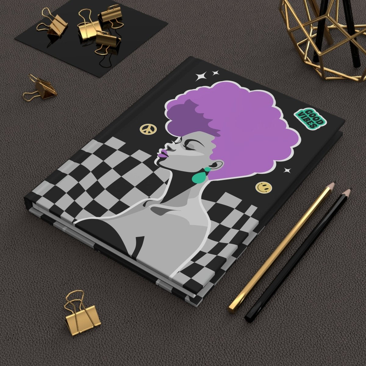 Nostalgic Afro Journal - Afrocentric Art by The Trini Gee