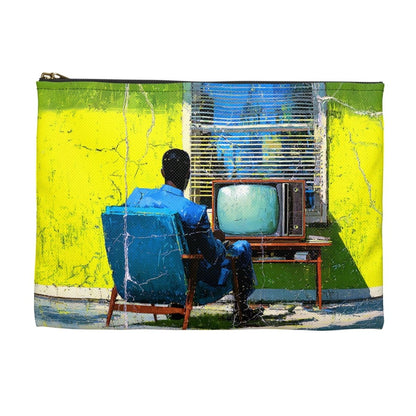 Not Televised Pouch - Afrocentric Art by The Trini Gee