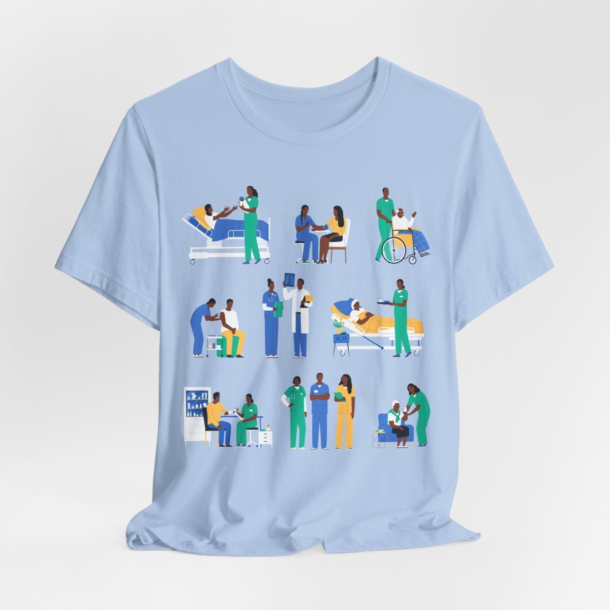 Nurses and Doctors Shirt - Afrocentric Art by The Trini Gee