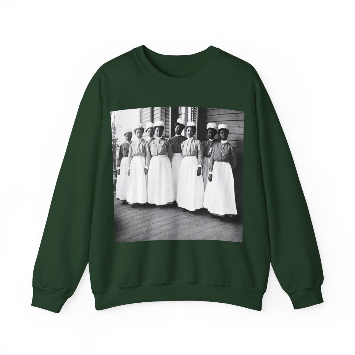 Nurses Sweatshirt - Afrocentric Art by The Trini Gee