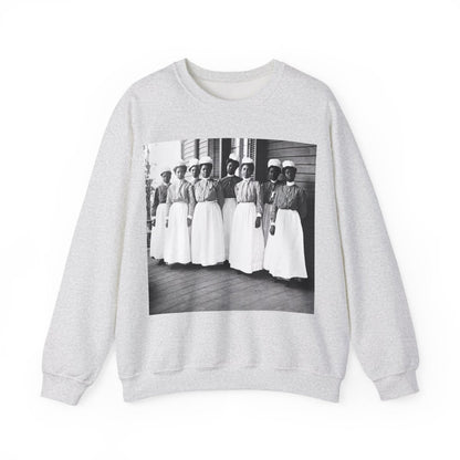 Nurses Sweatshirt - Afrocentric Art by The Trini Gee
