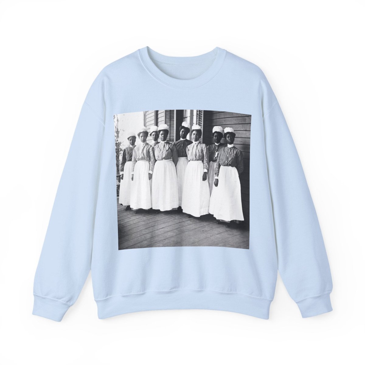 Nurses Sweatshirt - Afrocentric Art by The Trini Gee