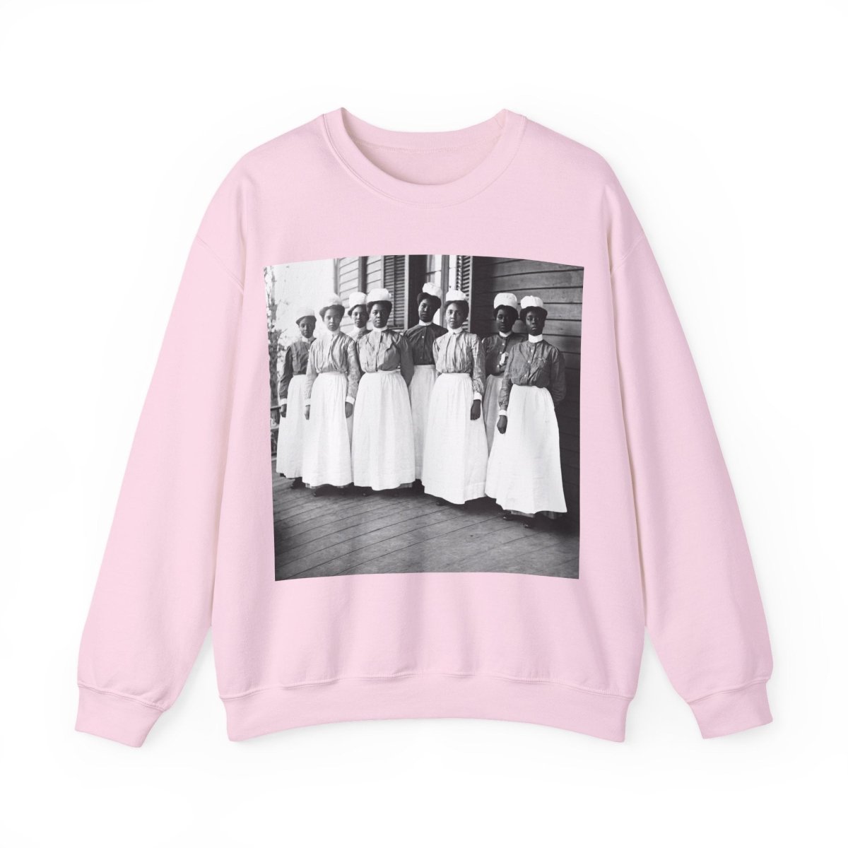 Nurses Sweatshirt - Afrocentric Art by The Trini Gee