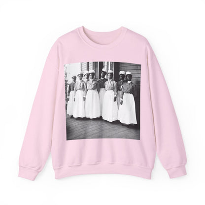 Nurses Sweatshirt - Afrocentric Art by The Trini Gee