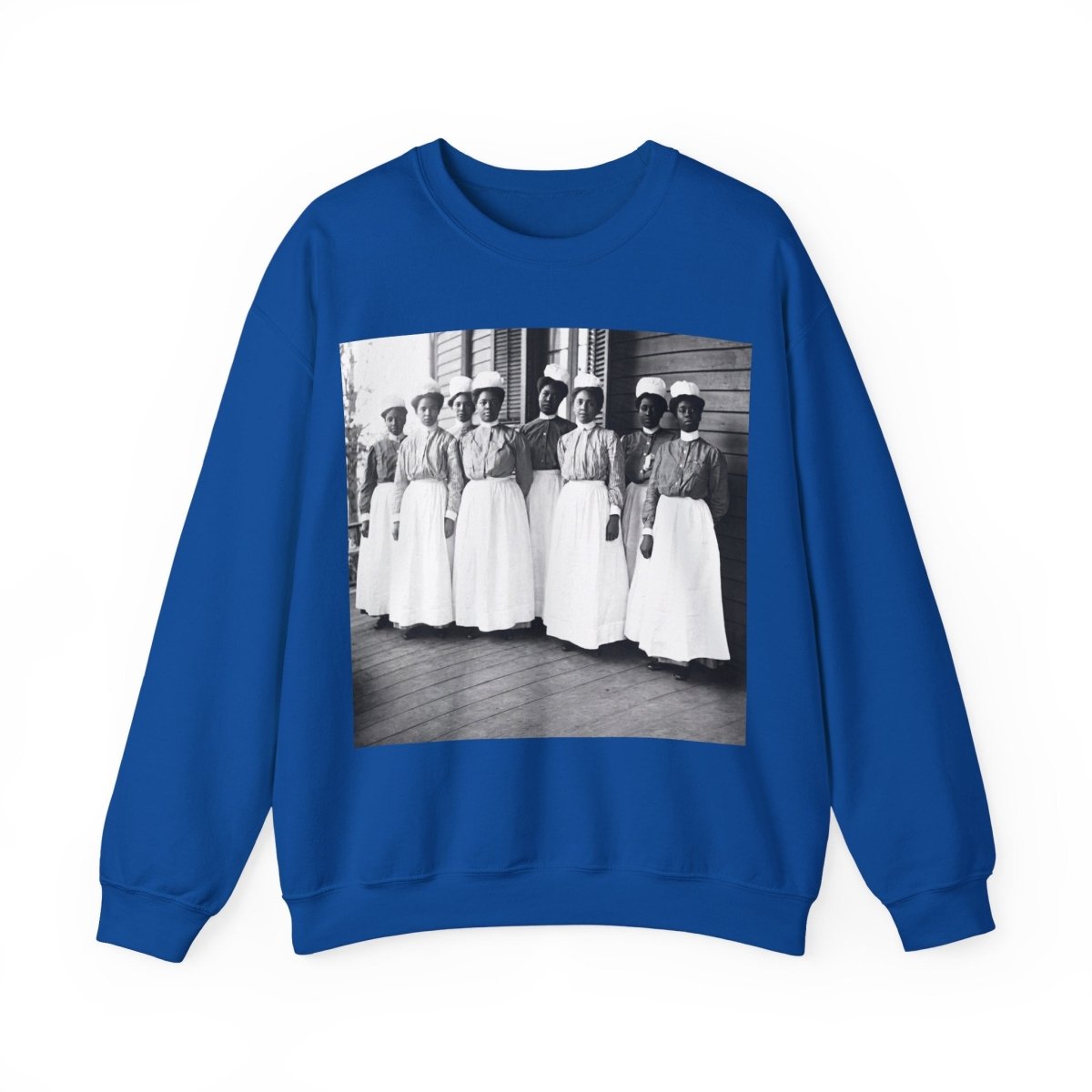 Nurses Sweatshirt - Afrocentric Art by The Trini Gee