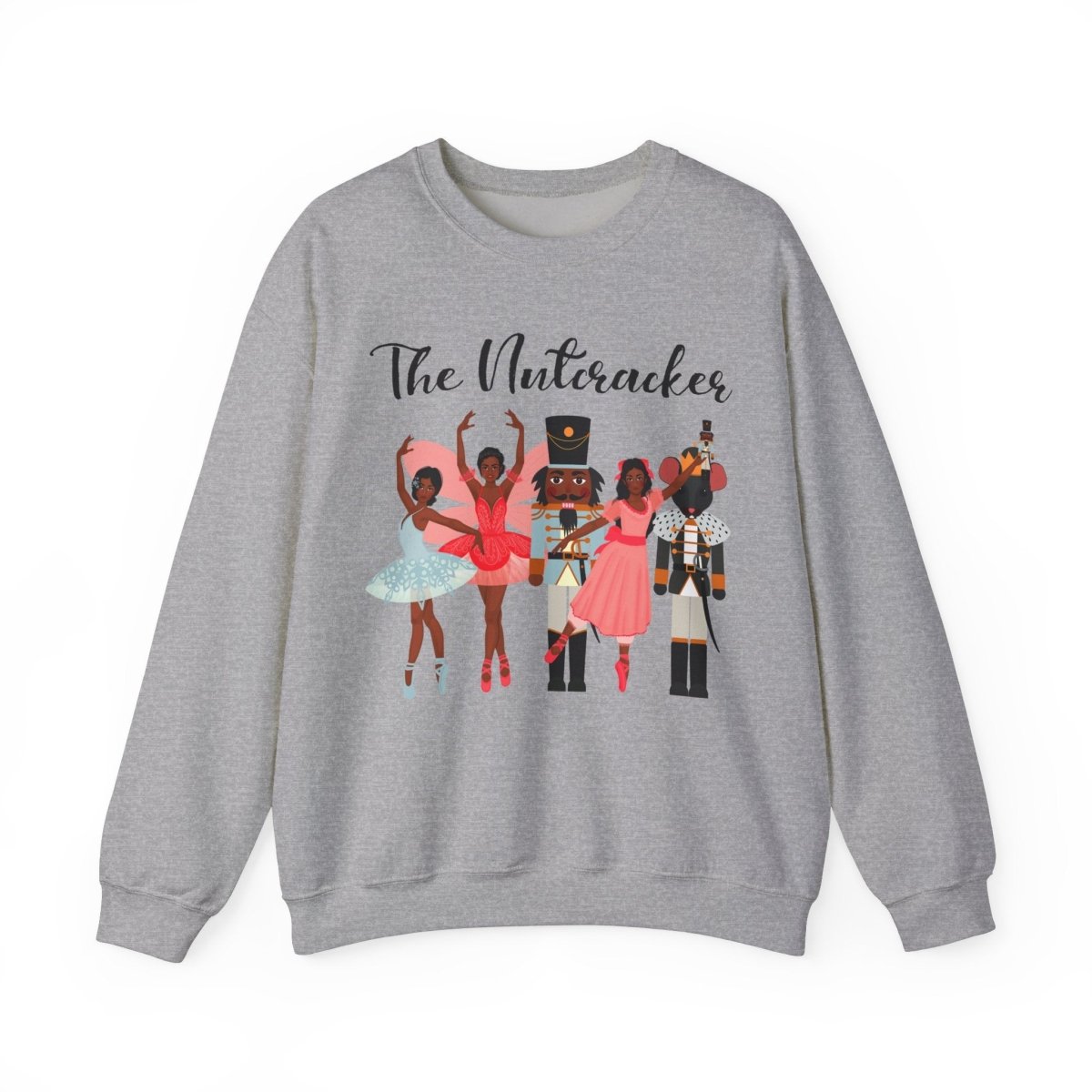 Nutcracker Ballet Sweatshirt - Afrocentric Art by The Trini Gee