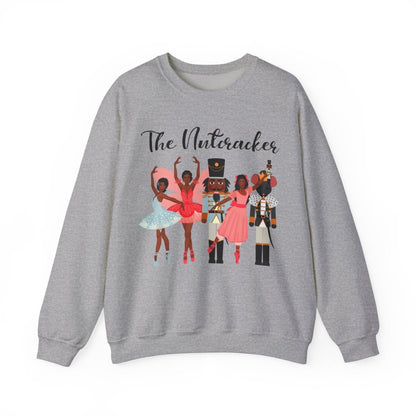 Nutcracker Ballet Sweatshirt - Afrocentric Art by The Trini Gee