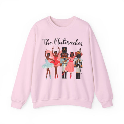 Nutcracker Ballet Sweatshirt - Afrocentric Art by The Trini Gee