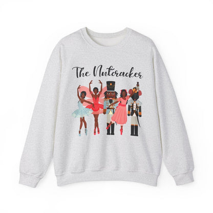 Nutcracker Ballet Sweatshirt - Afrocentric Art by The Trini Gee