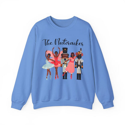 Nutcracker Ballet Sweatshirt - Afrocentric Art by The Trini Gee