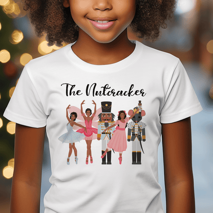 Nutcracker Ballet Youth Tee - Afrocentric Art by The Trini Gee
