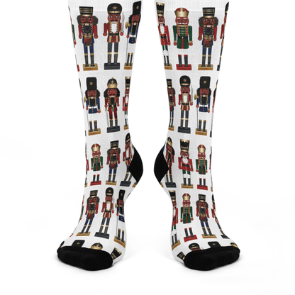 Nutcracker Crew Socks - Afrocentric Art by The Trini Gee