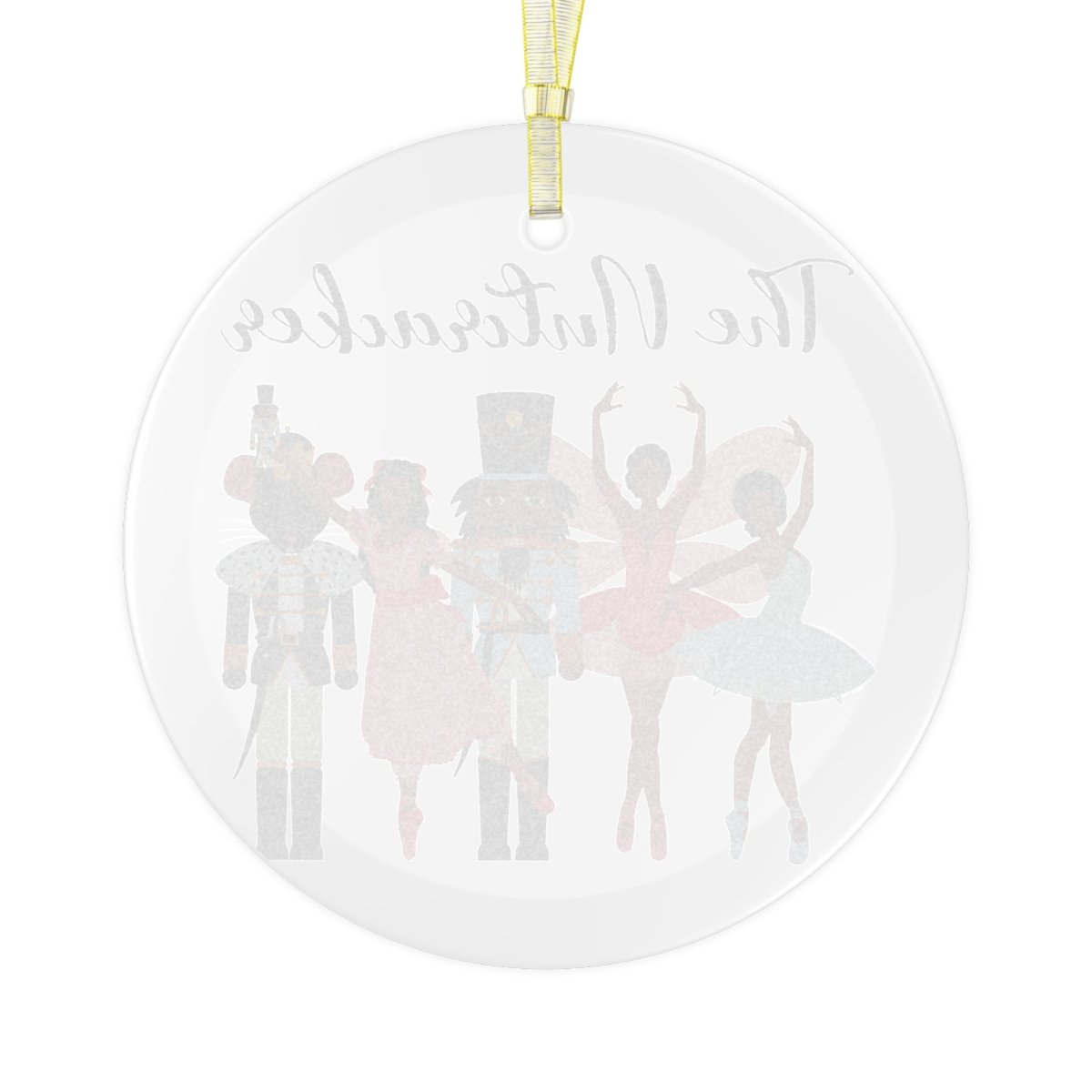 Nutcracker Glass Ornament - Afrocentric Art by The Trini Gee