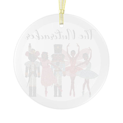 Nutcracker Glass Ornament - Afrocentric Art by The Trini Gee