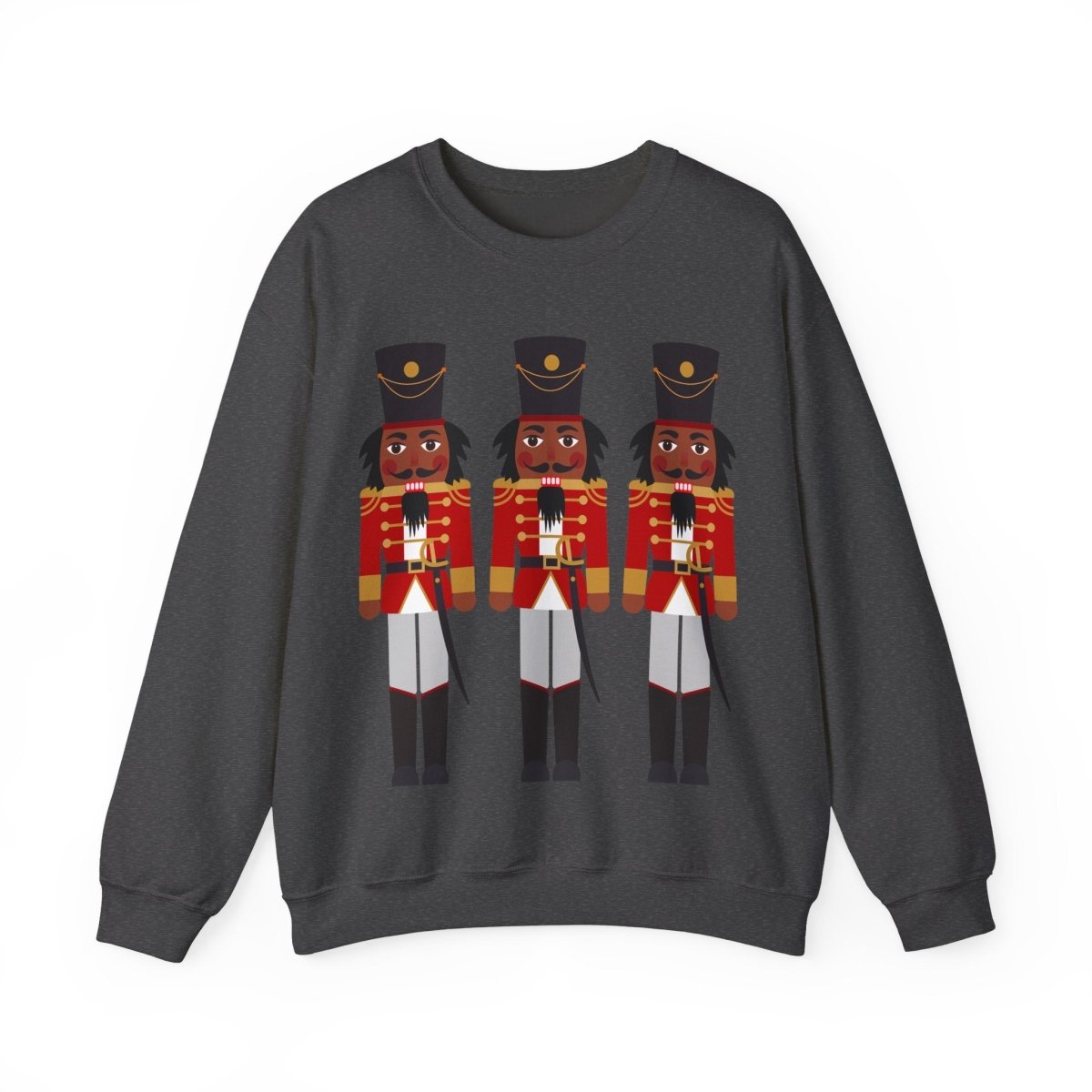 Nutcracker Soldiers Sweatshirt - Afrocentric Art by The Trini Gee