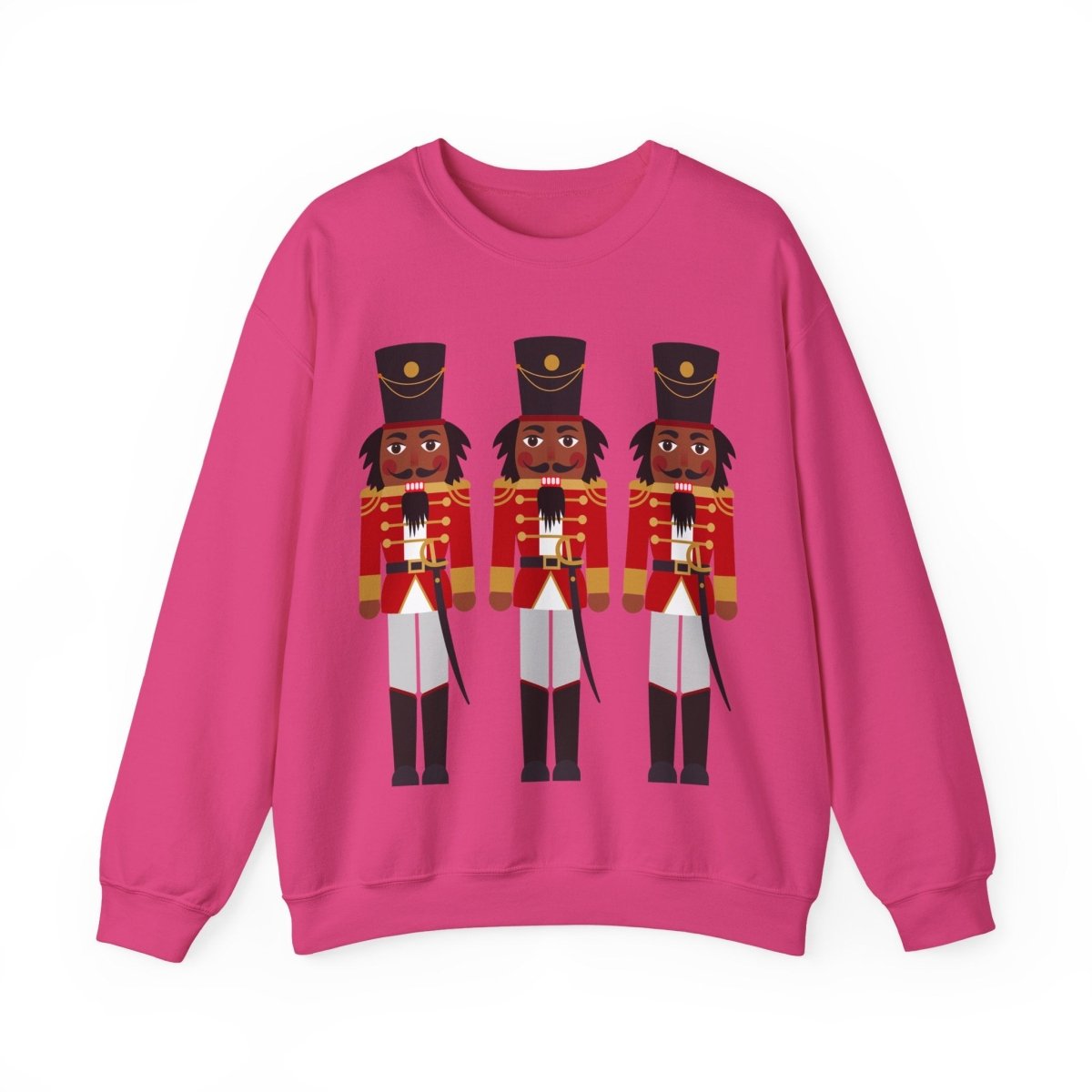 Nutcracker Soldiers Sweatshirt - Afrocentric Art by The Trini Gee