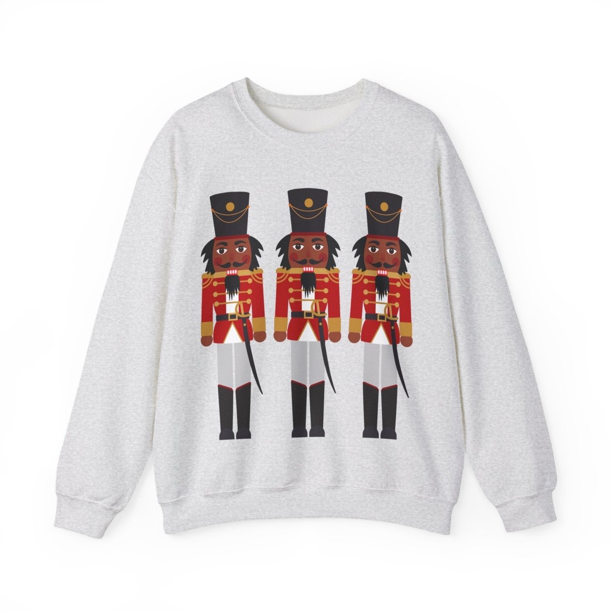 Nutcracker Soldiers Sweatshirt - Afrocentric Art by The Trini Gee