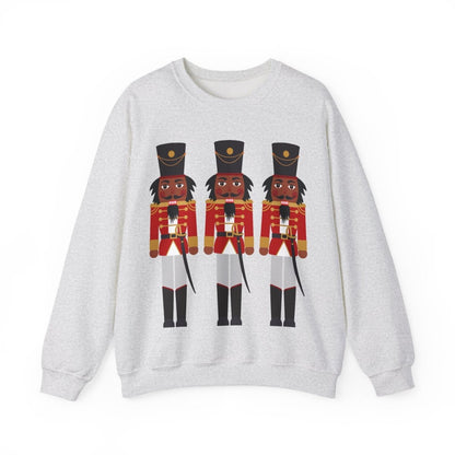Nutcracker Soldiers Sweatshirt - Afrocentric Art by The Trini Gee