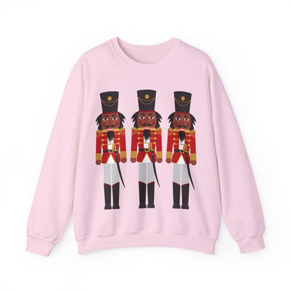 Nutcracker Soldiers Sweatshirt - Afrocentric Art by The Trini Gee