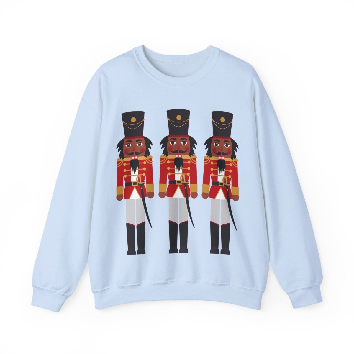 Nutcracker Soldiers Sweatshirt - Afrocentric Art by The Trini Gee